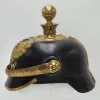 Prussian Field Artillery Officers Pickelhaube with Field Cover Visuel 9
